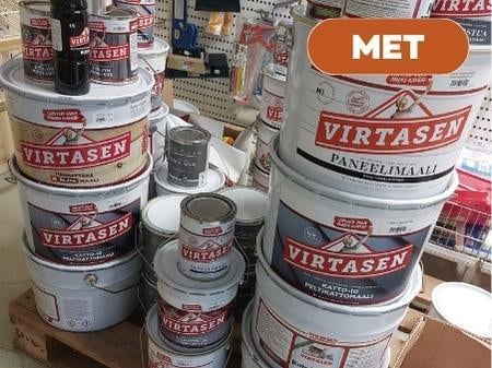 Maalikaupan varastoa